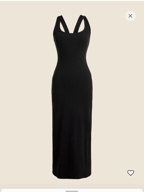 J.Crew Cross-back midi dress in vintage rib - Classic Women's Knit